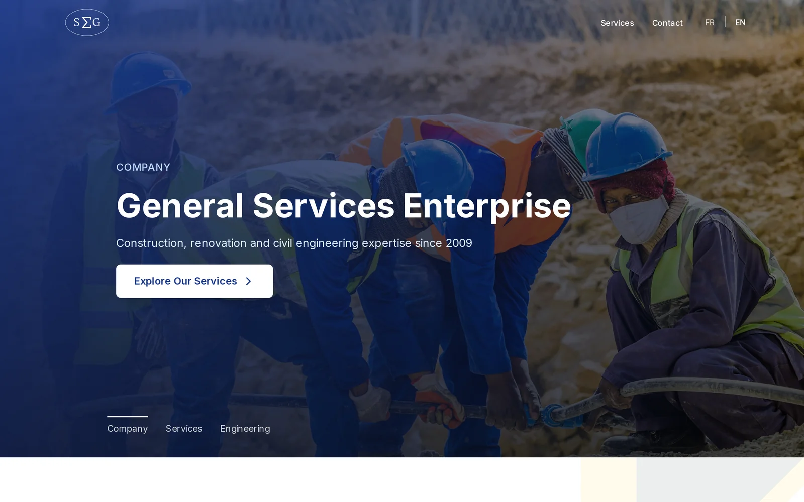 Egs Sarl website